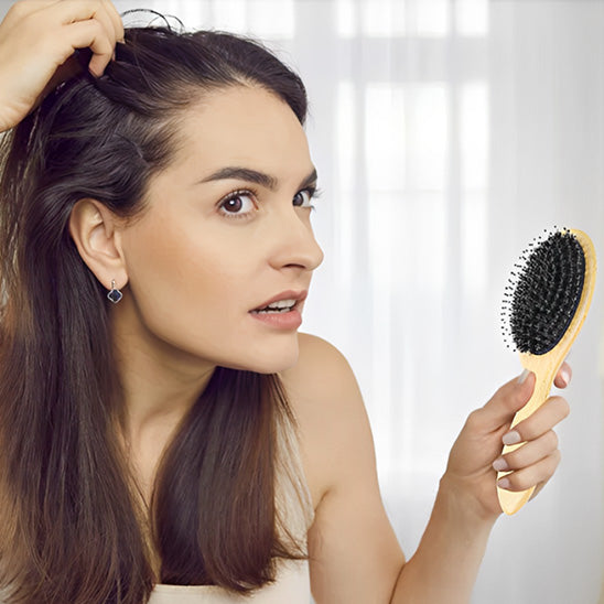 brosse a cheveux en poil de sanglier efficace