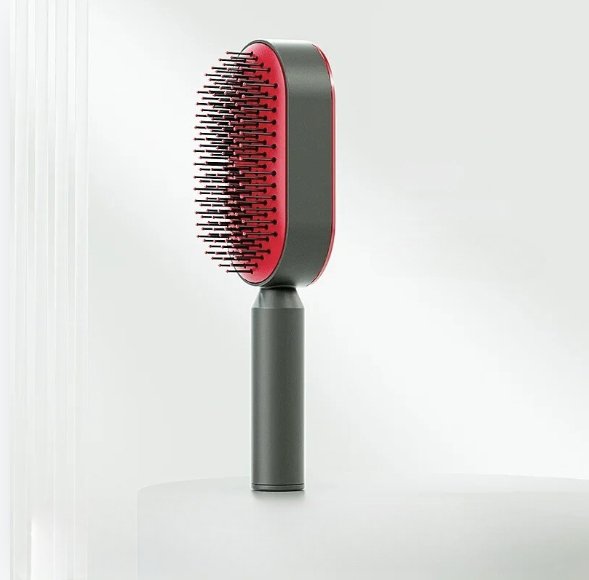 brosse cheveux relaxbrush rouge