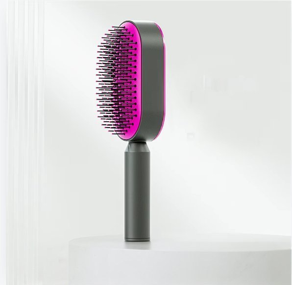 brosse cheveux relaxbrush violet