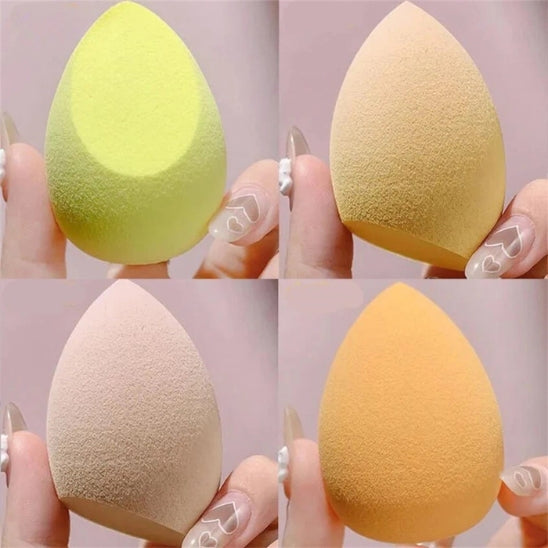 éponge maquillage jaune