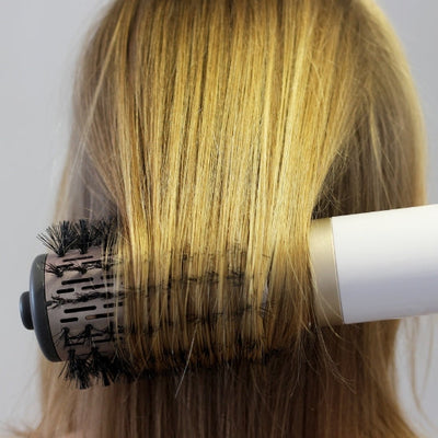 brosse chauffante