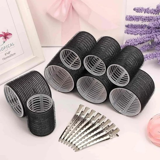 bigoudis rouleaux curlista noir