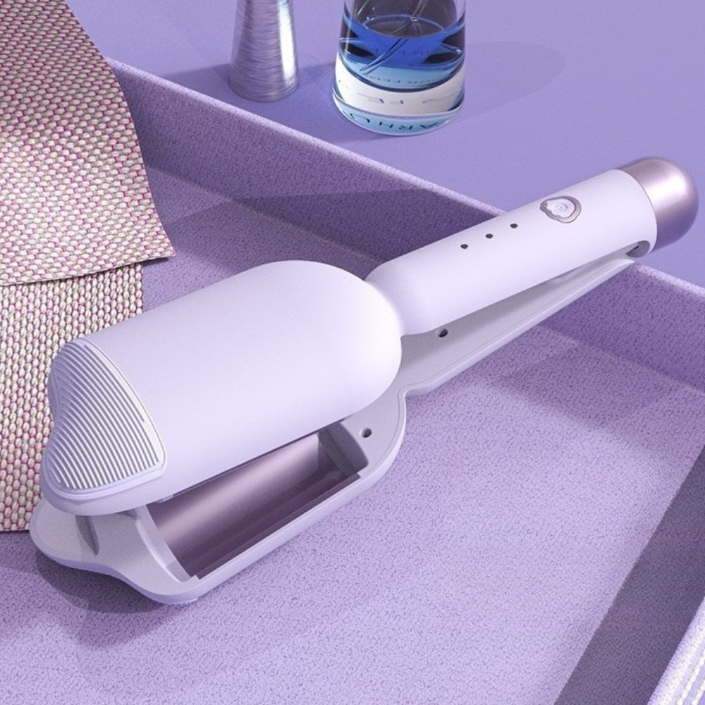 boucleur pour cheveux violet wavy