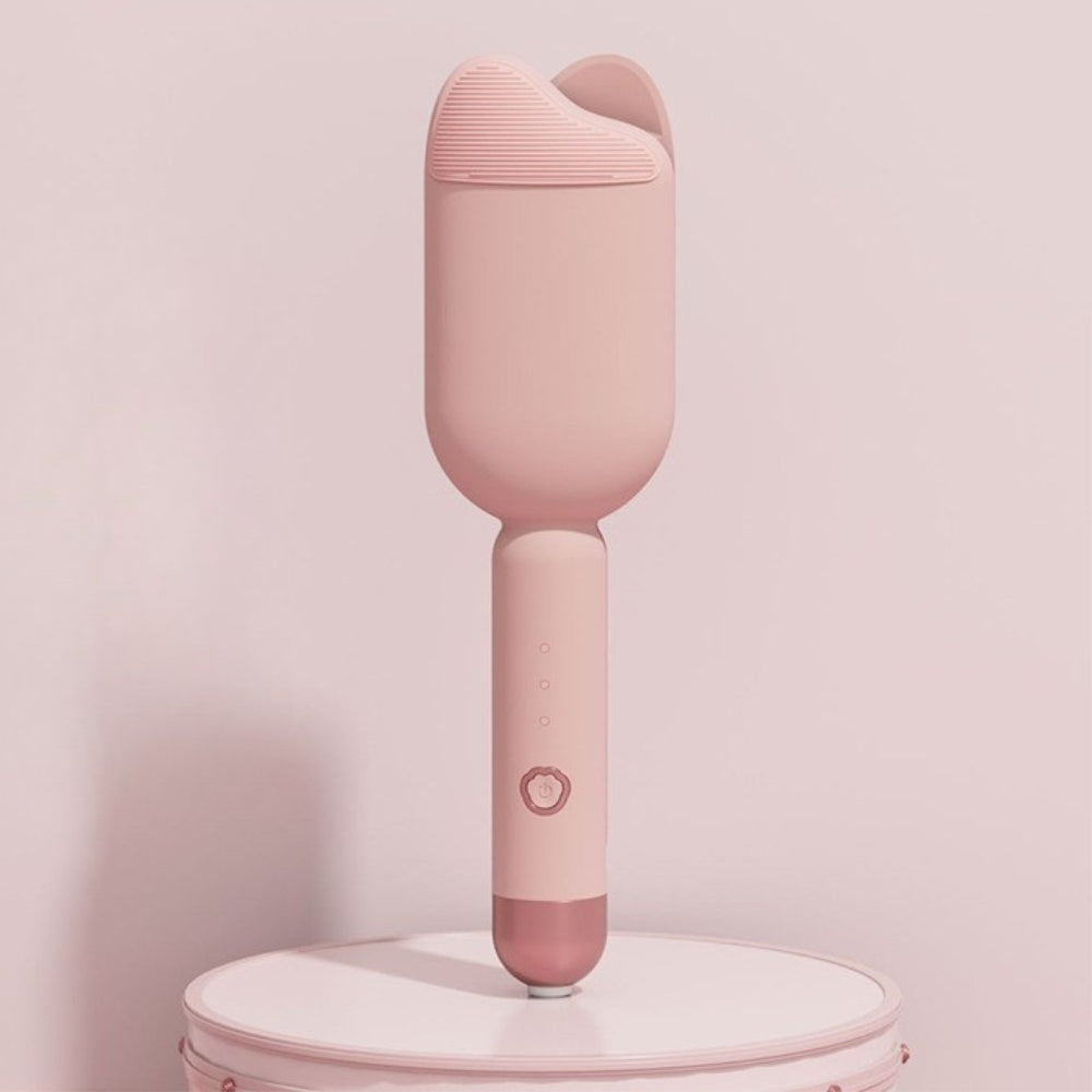 boucleur pour cheveux wavy rose