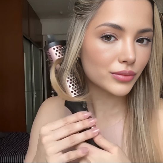 Brosse Brushing Chauffante | 3 - en - 1 Volumique™ - Cérès Beauté