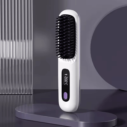 Brosse Chauffante Lissante | Sans Fil MiniLiss™ - Cérès Beauté