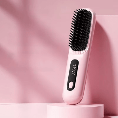 Brosse Chauffante Lissante | Sans Fil MiniLiss™ - Cérès Beauté
