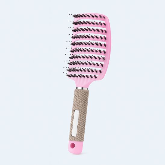 brosse cheveux magique rose