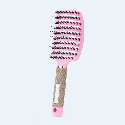 brosse cheveux magique rose