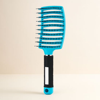 brosse cheveux magique turquoise