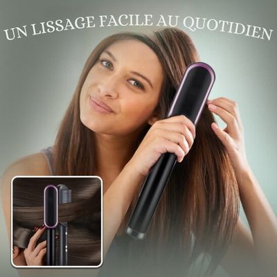 Brosse Lissante Chauffante 2 - en - 1 | Liss'Glam™ - Cérès Beauté