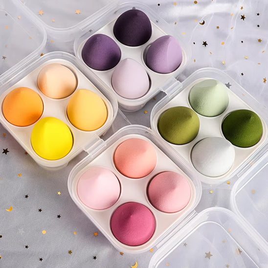 éponge maquillage couleurs