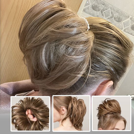 Extension Cheveux - Chignon synthétique | ChicUpdo™ - Cérès Beauté