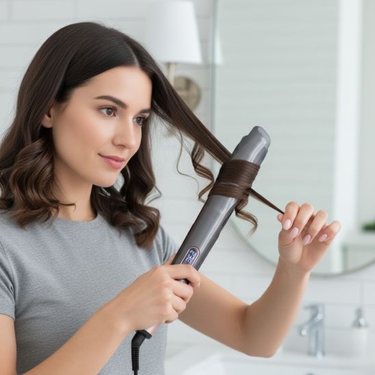 femme boucleur lisseur