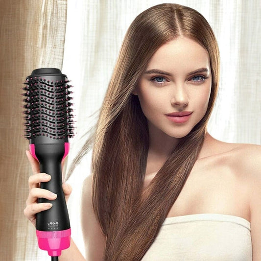 femme brosse soufflante rotative