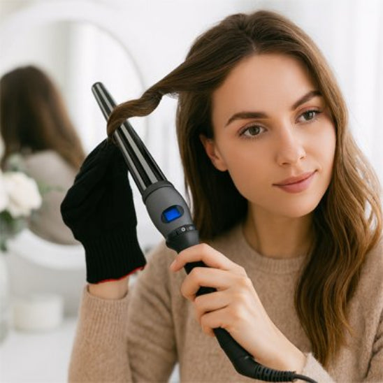 femme fer à friser rapide