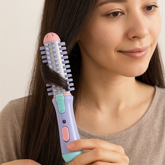 femme jeune fer à friser mini