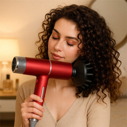 femme seche cheveux ionique rapide