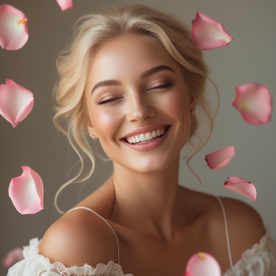 femme sourit la beauté