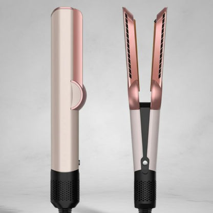 lisseur sèche cheveux rose