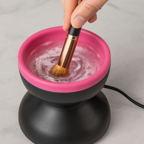 nettoyeur pinceau maquillage efficace