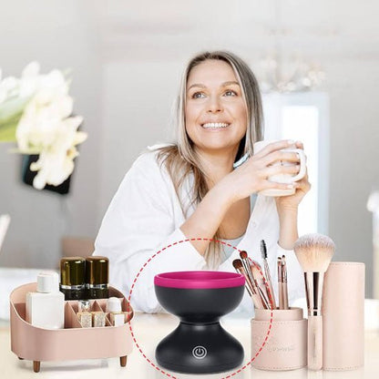 Nettoyeur Pinceau Maquillage | SilkClean™ - Cérès Beauté