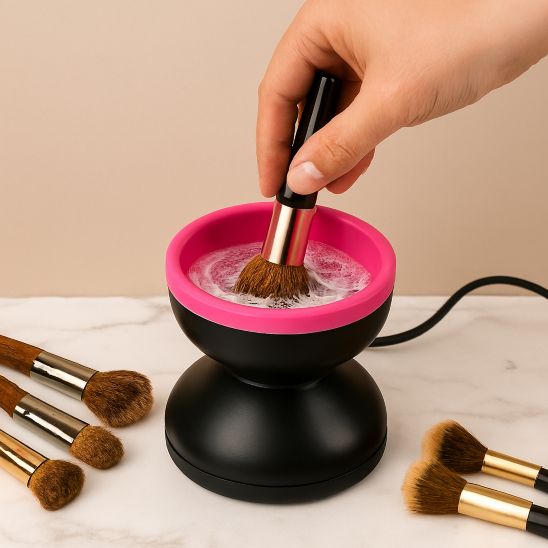nettoyeur pinceau maquillage