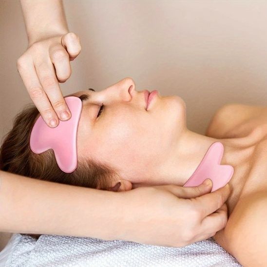 pierre gua sha quartz rose