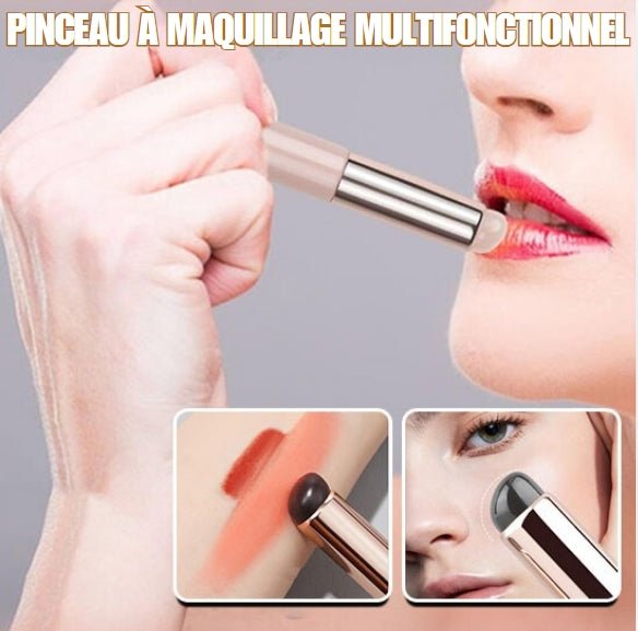 Pinceau Maquillage - Multifonctionnel | SilkGlam™ - Cérès Beauté