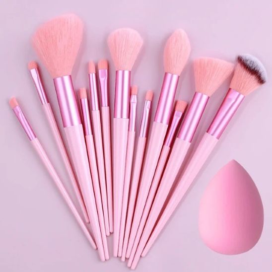 pinceaux maquillage glamourtouch rose