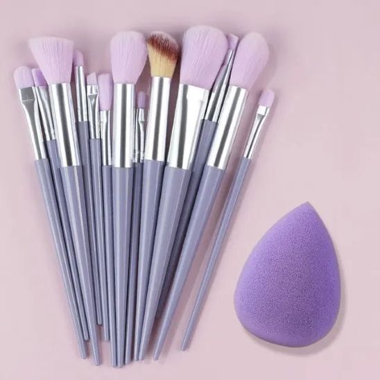 pinceaux maquillage glamourtouch violet