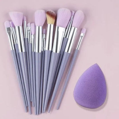 pinceaux maquillage glamourtouch violet