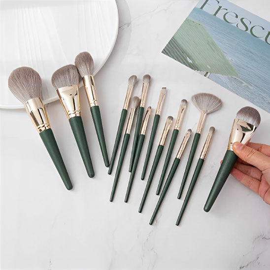 pinceaux maquillage kit efficace
