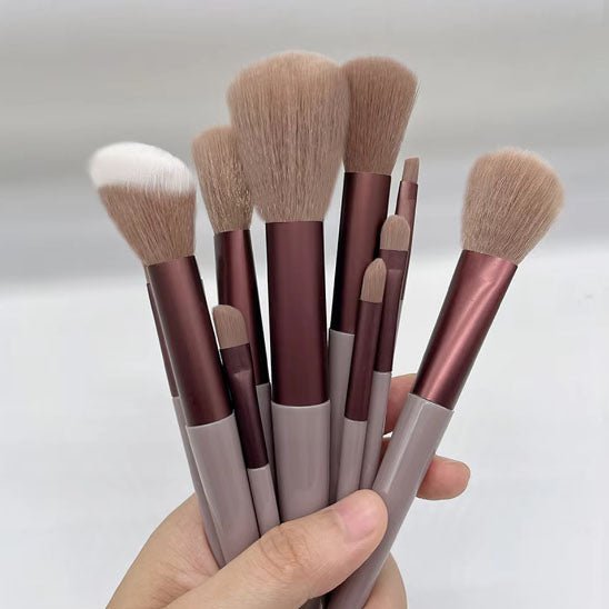 pinceaux maquillage ocre efficace