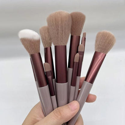 pinceaux maquillage ocre efficace