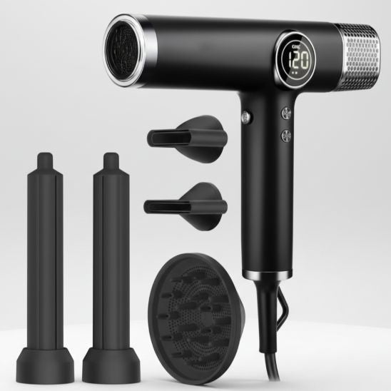 seche cheveux professionnel noir