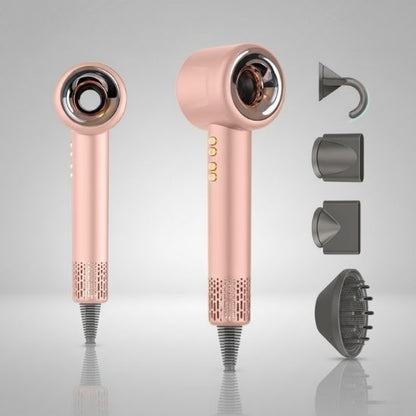 sèche cheveux silencieux rose